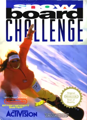 Snowboard Challenge (Europe) box cover front